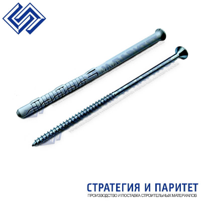 Фасадный дюбель с винтом КРR-PIKE-8*140SК с потайной головкой Pz3 Wkret-met