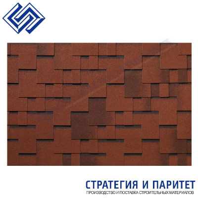 Гибкая черепица Roofshield Классик Модерн Миндальный