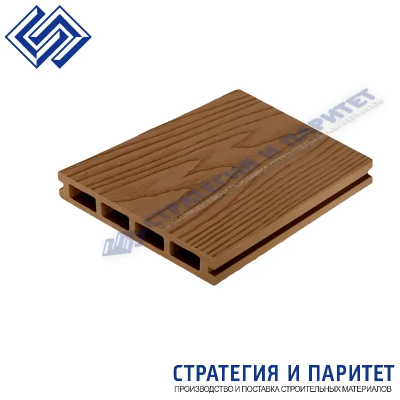 Террасная доска МПК 3000x150x18 ДЕРЕВО структура дерева
